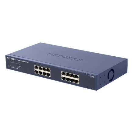 NETGEAR ProSAFE® 16-port Gigabit Ethernet Switches, Rack-mountable, JGS516, JGS516-200EUS
