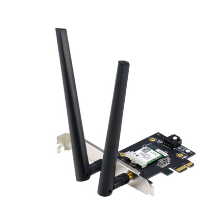 ASUS PCE-AXE5400 - Tri-Band PCIe Wi-Fi Adapter, 90IG07I0-ME0B10