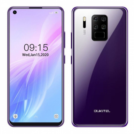 iGET OUKITEL C18 Pro Purple - mobilní telefon, C18 Pro Purple