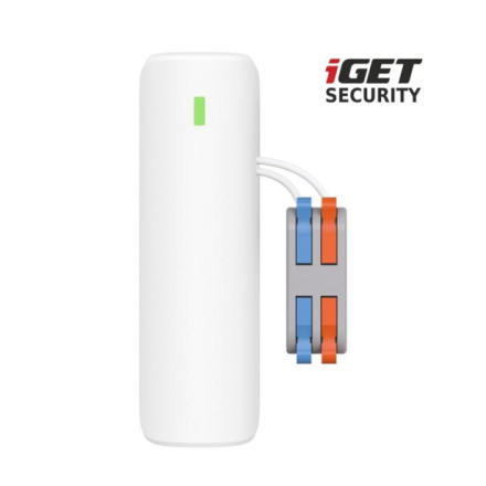 iGET SECURITY EP28 SECURITY - přemostění kabelových senzorů pro alarm M5, výdrž batt. až 5 let, EP28