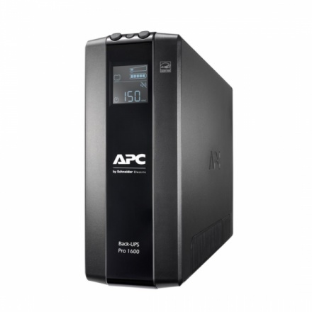 APC Back UPS Pro BR 1600VA, 8 Outlets, AVR, LCD Interface, BR1600MI