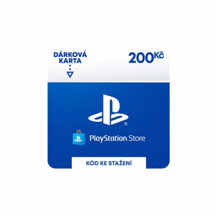 SONY ESD ESD CZ - PlayStation Store el. peněženka - 200 Kč, SCEE-CZ-00020000