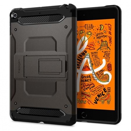 Ochranný kryt Spigen Tough Armor TECH pro Apple iPad mini 5 2019 metalický, 051CS26115