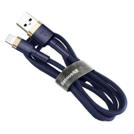 Baseus datový kabel Cafule Lightning 1m 2,4A zlato-modrý, 6953156290754