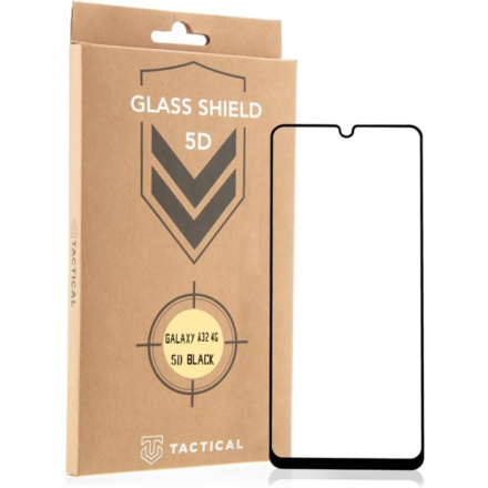 Tactical Glass Shield 5D sklo pro Samsung Galaxy A32 4G Black, 8596311148194