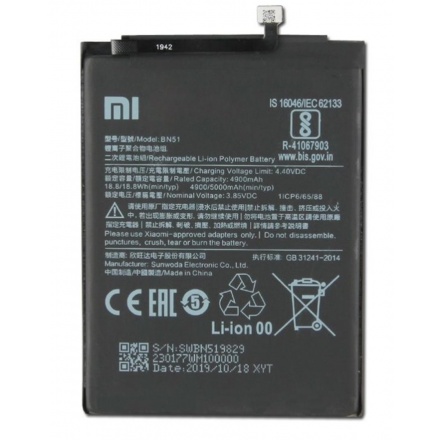 Xiaomi BN51 Original Baterie 4900mAh (Bulk), 8596311105265