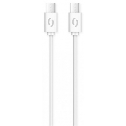 ALIGATOR Datový kabel POWER 3A, USB-C/USB-C, bílý, DATKP32