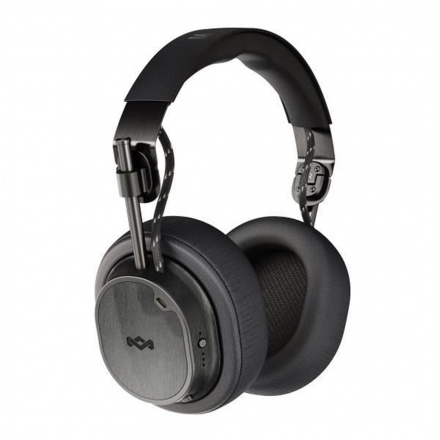 MARLEY Exodus ANC Bluetooth® 5.0, sluchátka přes hlavu s ovladačem a mikrofonem, EM-DH021-BK