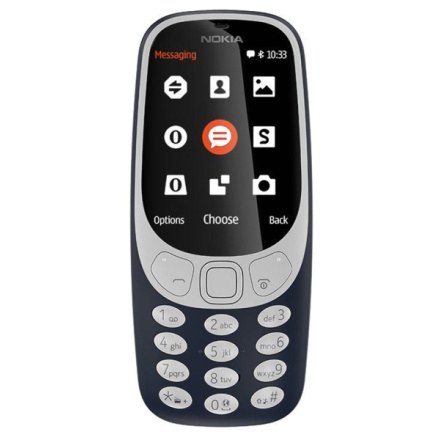 Nokia 3310 Dual SIM 2017 Blue, A00028108