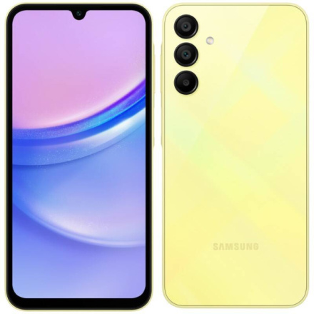 Samsung Galaxy A15  SM-A155 Yellow 128GB, SM-A155FZYDEUE