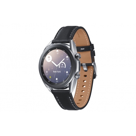 Samsung Galaxy Watch 3/41mm/Silver/Elegant Band/Black, SM-R850NZSAEUE