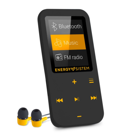 Energy Sistem MP4 Touch Bluetooth Amber MP4 přehrávač s Bluetooth, 16GB, 1,8" LCD, mikro SD, MP3, FLAC, WM, 447220