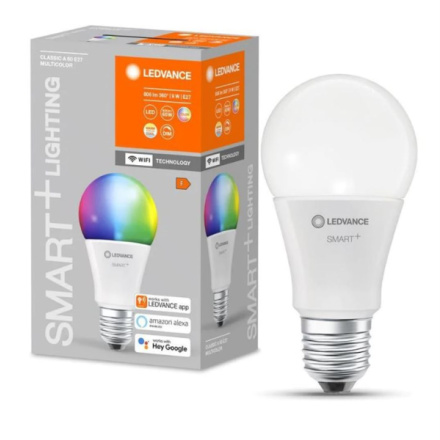 LEDVANCE SMART+ WiFi Classic Multicolour 60 9 W E27, 4058075778450