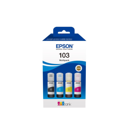 Epson 103 EcoTank 4-colour Multipack, C13T00S64A