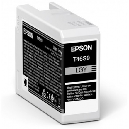 Epson Singlepack Light Gray T46S9 Ultrachrome, C13T46S900 - originální