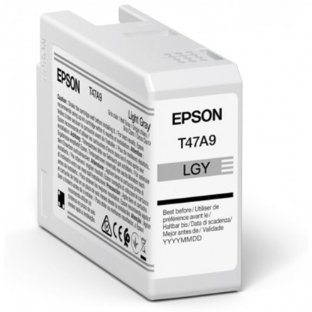 Epson Singlepack Light Gray T47A9 UltraChrome, C13T47A900 - originální