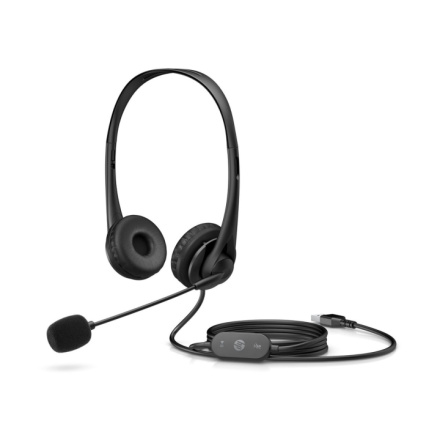 HP Wired USB-A Stereo Headset, 428H5AA#ABB