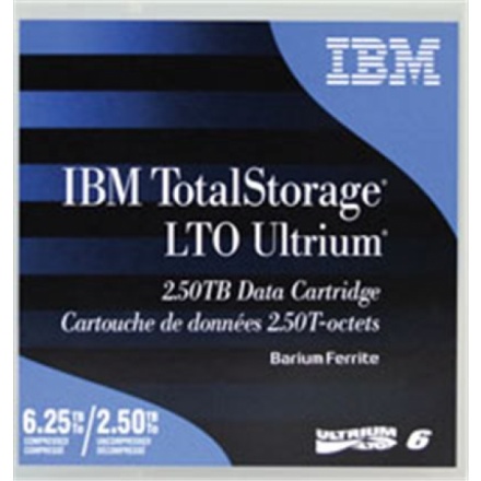 IBM LTO6 Ultrium 2,5/6,25TB, 00V7590