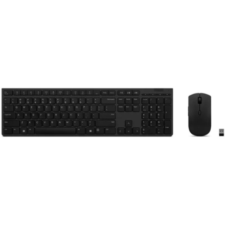 Lenovo Professional Wireless Rechargeable Keyboard and Mouse Combo Czech/Slovak, 4X31K03939