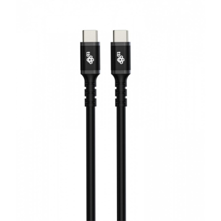 TB TOUCH TB USB-C kabel černý 60W 1m, AKTBXKUCC2SI10B