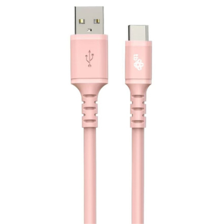 TB Touch USB-A - USB-C, růžový 1m, AKTBXKUCMISI10P