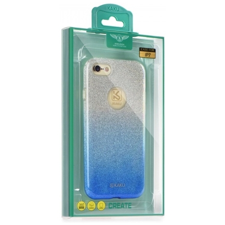 Pouzdro KAKU Ombre iPhone 5/5S/SE modrá, om0137