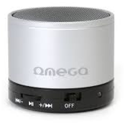 Omega Bluetooth minireproduktor OG-47 stříbrná OM47