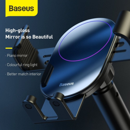 BASEUS gravity car holder telescopic for windshield / console SUYL-JY01 black 445628