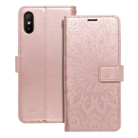 MEZZO Book case for XIAOMI Redmi 9AT / Redmi 9A mandala rose gold 448545