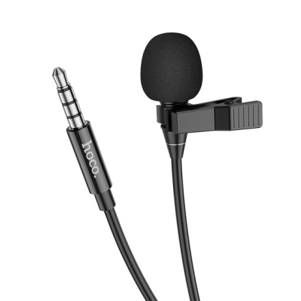 HOCO microphone for mobile audio plug for Jack 3,5mm L14 black 449082
