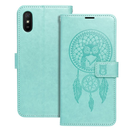 MEZZO Book case for XIAOMI Redmi 9AT / Redmi 9A dreamcatcher green 581295