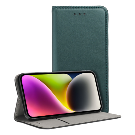 Smart Magneto book case for SAMSUNG A53 5G dark green 581768