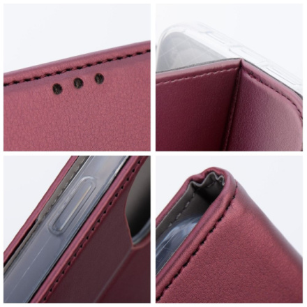 Smart Magneto book case for XIAOMI REDMI NOTE 11 / 11S burgundy 582020