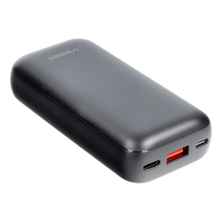 Power Bank VEGER S10 - 10 000mAh LCD Quick Charge PD 20W black (W1135) 583185