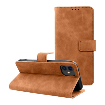 TENDER Book Case for IPHONE 12 / 12 PRO brown 584042