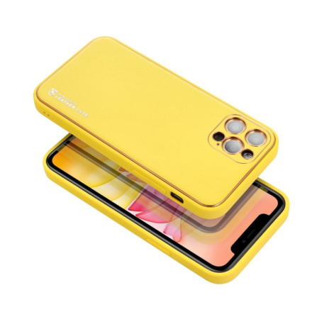 LEATHER Case for SAMSUNG Galaxy A23 5G yellow 584515