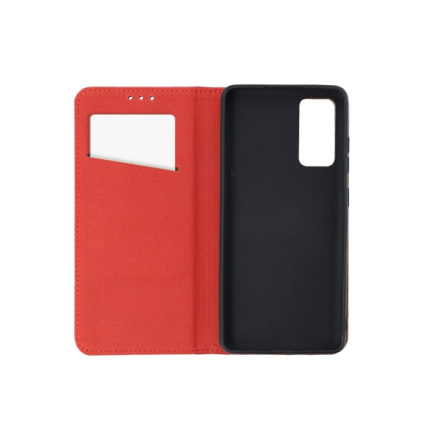 Leather case SMART PRO for SAMSUNG S23 claret 585630