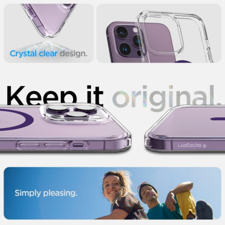SPIGEN Ultra Hybrid Mag for IPHONE 14 PRO MAX deep purple 586977