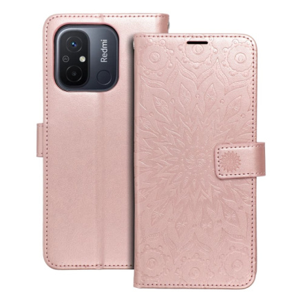 MEZZO Book case for XIAOMI Redmi 12C mandala rose gold 591275