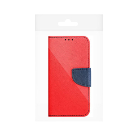 Fancy Book case for  XIAOMI Redmi NOTE 12 PRO 5G red / navy 591544