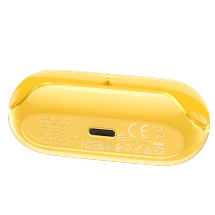 HOCO wireless bluetooth earphones TWS ENC EW39 yellow 592848