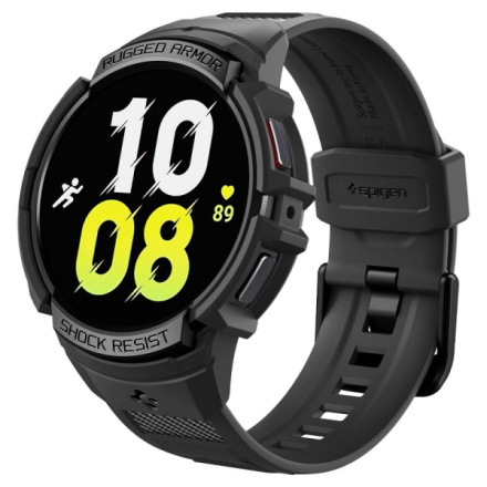 SPIGEN Rugged Armor ”PRO” case for SAMSUNG Galaxy Watch 6 (40 MM) matte black 594483