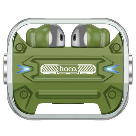 HOCO wireless bluetooth earphones TWS EW55 army green 596036