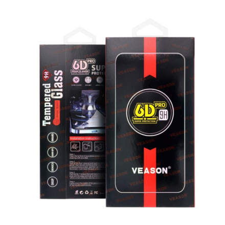 6D Tvrzené sklo 9H Pro Veason Glass - for Xiaomi Redmi 13C black, 597422