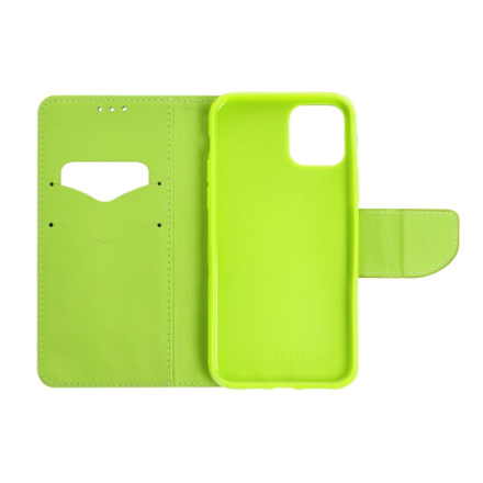 Fancy Book case for SAMSUNG A55 navy / lime 597812