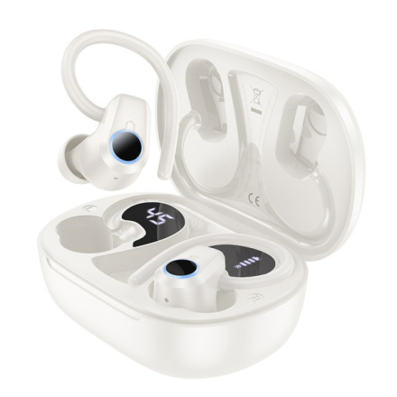 HOCO wireless bluetooth earphones TWS EQ8 milky white 599283