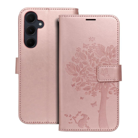 MEZZO Book case for SAMSUNG A35 5G tree rose gold 599363