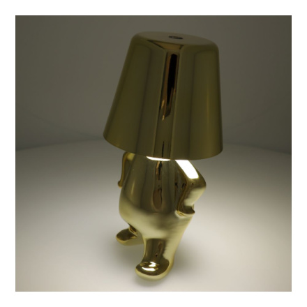 Table lamp bedside GOLD MAN Art Deco standing (version 1) MLTL 599526