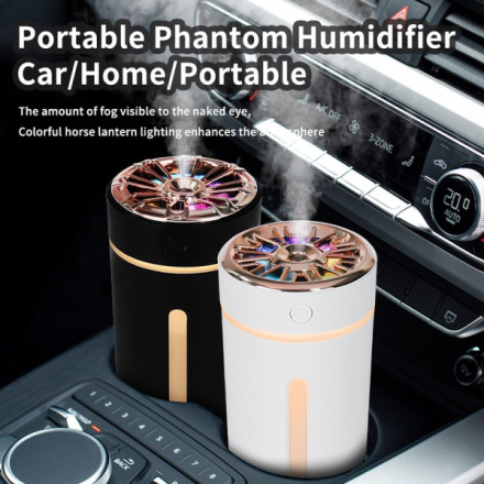 Aromatherapy car machine / humidifier / diffuser Art Deco model RM-0628 brown 600591