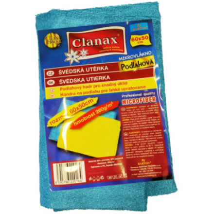 CLANAX švédská utěrka na podlahu 260 g, 50 × 60 cm